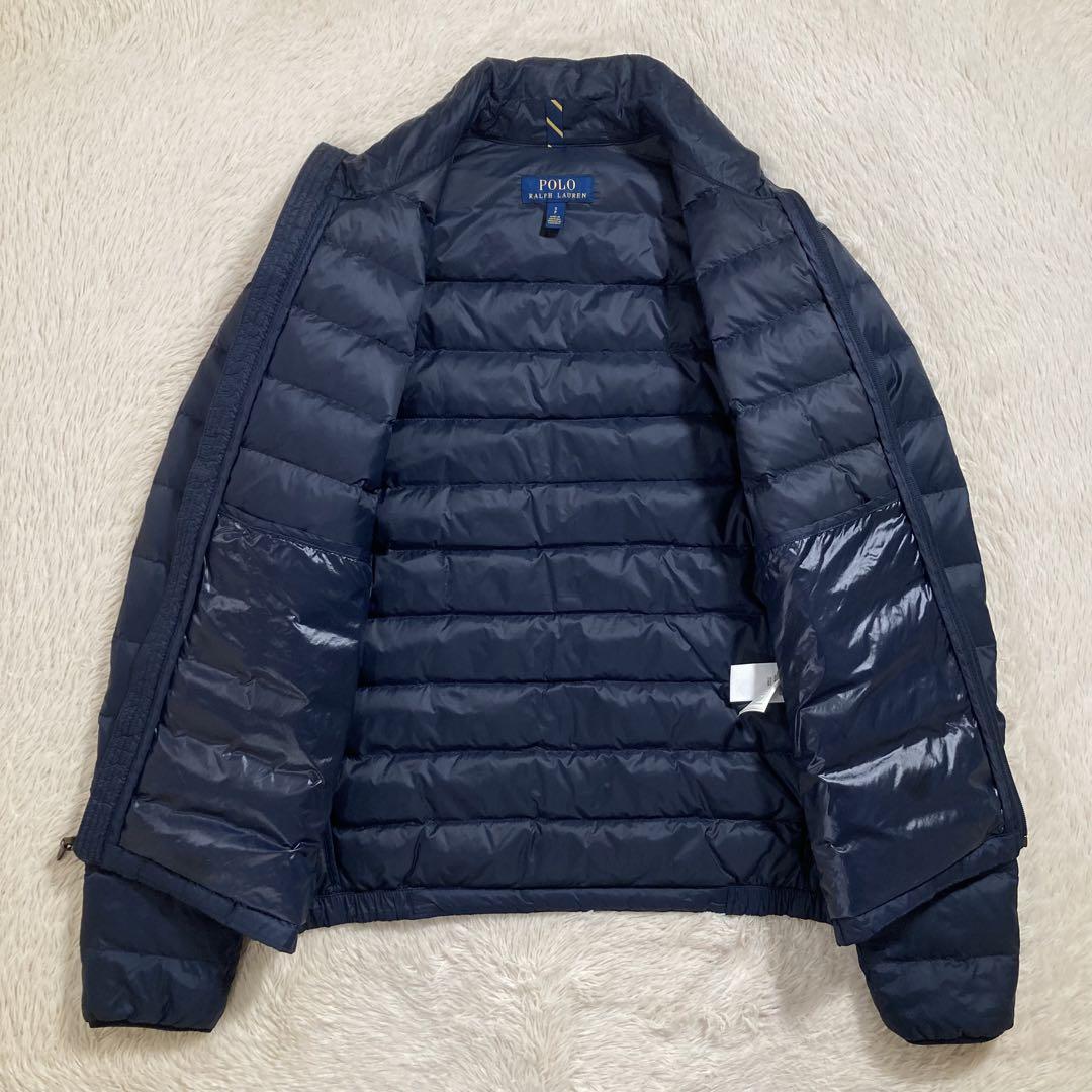 Polo Ralph Lauren piumino confezionabile logo pony blu navy taglia S