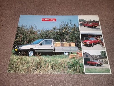 Prospekt FSO Cargo Pkw Transporter Pickup POLONEZ Polski FIAT Werbung Export NL