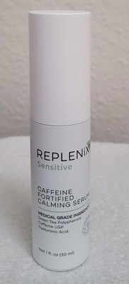 Replenix Caffeine Fortified Calming Serum 1fl oz - Brand New! Fresh! MSRP $99