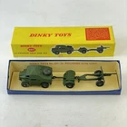 Vintage Boxed Dinky No. 697 25 Pounder Field Gun Set