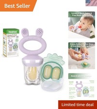 Baby Fruit Food Feeder Mini Freezer Nibble Tray Combo, Breastmilk Popsicle ...