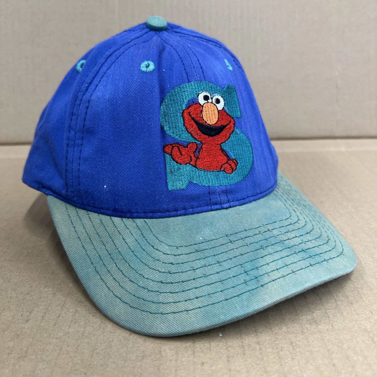 Busch Gardens X Sesame Street Bucket Vintage Blue Hat with Cartoon Characters Talk about a rare character meet!!! @bigbabyearrings & I  main image 2