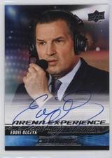 2024-25 Upper Deck Credentials Arena Experience Ed Olczyk Eddie #AE-EO Auto y4i