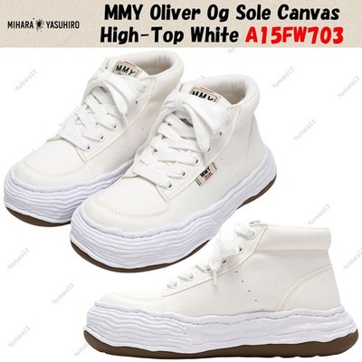MMY Oliver OG Sole Canvas High-Top White A15FW703