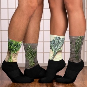 Parsley Sage Rosemary Thyme Herb Socks Foodie
