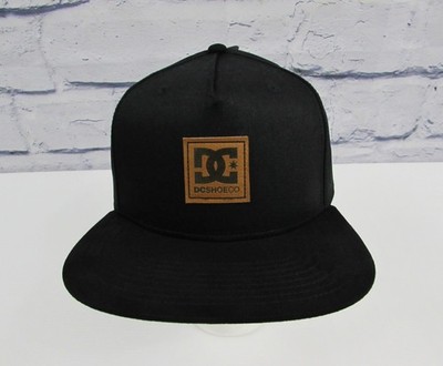 DC SHOES Skate Apparel Black Snapback Adjustable Hat NWT.