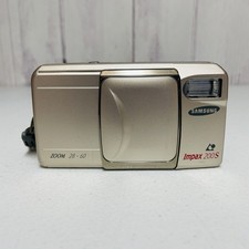 Samsung Impax 200 S APS Point  Shoot Film Camera Works 