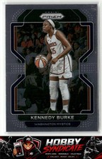 2022 Panini Prizm WNBA #78 Kennedy Burke Silver Error Card