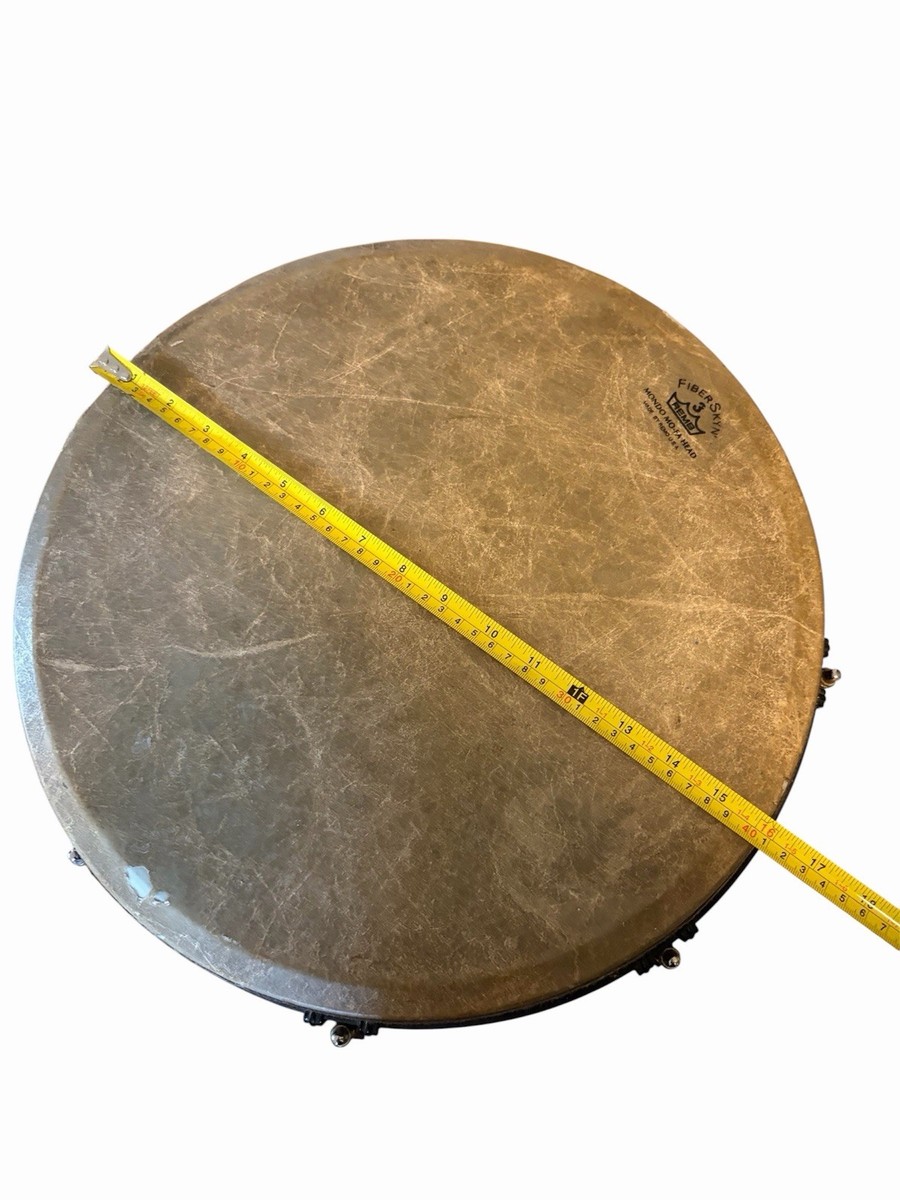 Remo Mondo Djembe Drum Key Tuned Fiberskyn 3 Head 16” X 27” | eBay