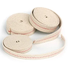 19.5 Foot /3 Rolls Oil Lamp Wick, 1/2 Inch Oil Lantern Wick 3/4 Inch Flat Cotton