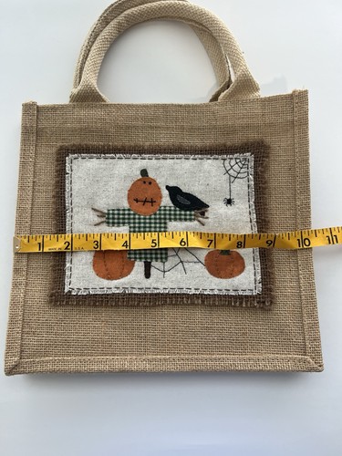 Fall Scarecrow and Pumpkins Handbag - Picture 6 of 11