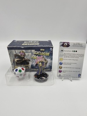 DC Heroclix Felix Faust Convention Exclusive D-027 W/ Box!