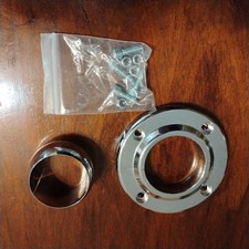 Steering Column Floor Mount Chrome For 2 14 Column Steering Column Floor Mount Chrome For 2 14 Column