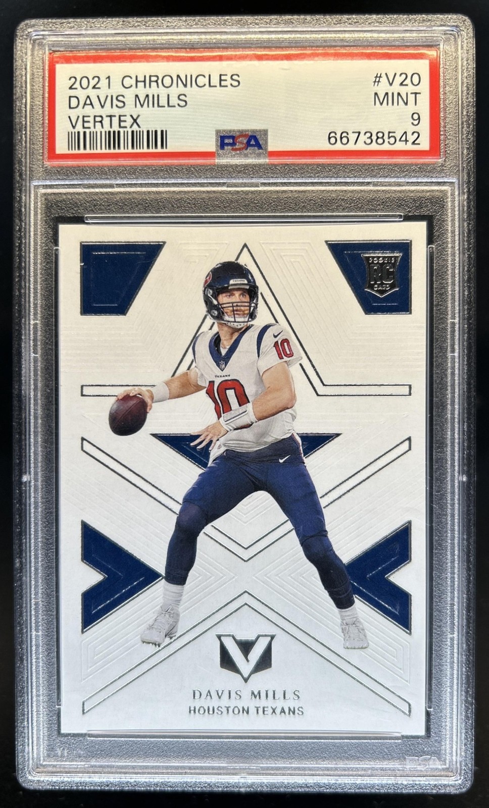 Davis Mills Panini Chronicles Vertex #V20 Base