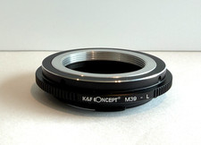 K&F Concept Leica M39 to L-Mount Lens Adapter - MINT! - FREE Shipping!