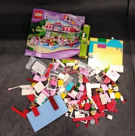 LEGO Friends Butterfly Beauty Shop & City Park Cafe - Open Boxes