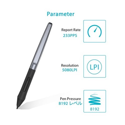 Stylus Pen Art Pen Accessories for Huion H640P/H950P/H1060P H1161/HS610 PW100