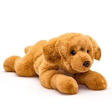 22" Toy Plush Lying Golden Retriever Stuffed Animal