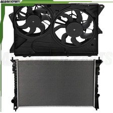Electric Radiator Cooling Fan Kit For 2010 2011 2012 Ford Flex Lincoln Mkt