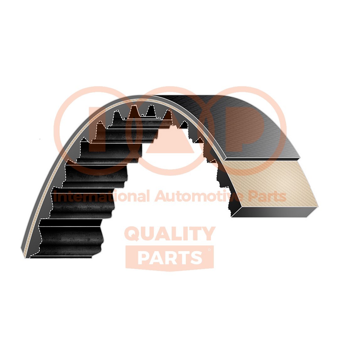 Timing belt 128-16100 IAP QUALITY PARTS for Opel Fiat Suzuki Alfa Romeo Saab