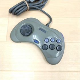 SEGA SATURN CONSOLE with 2 Light Virtua Gun controllers & 5 Games Japan Gray