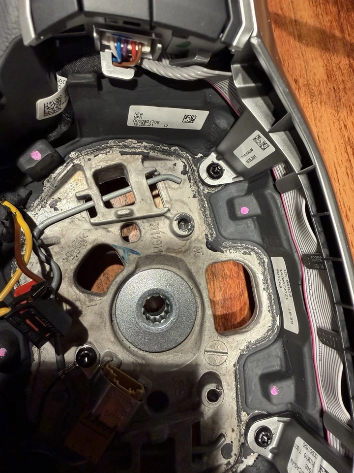 Vw Golf 8 Tiguan MK2 Passat B8 R Line Tsi TDI Lederlenkrad Neu Lenkradheizung - Bild 3 von 4