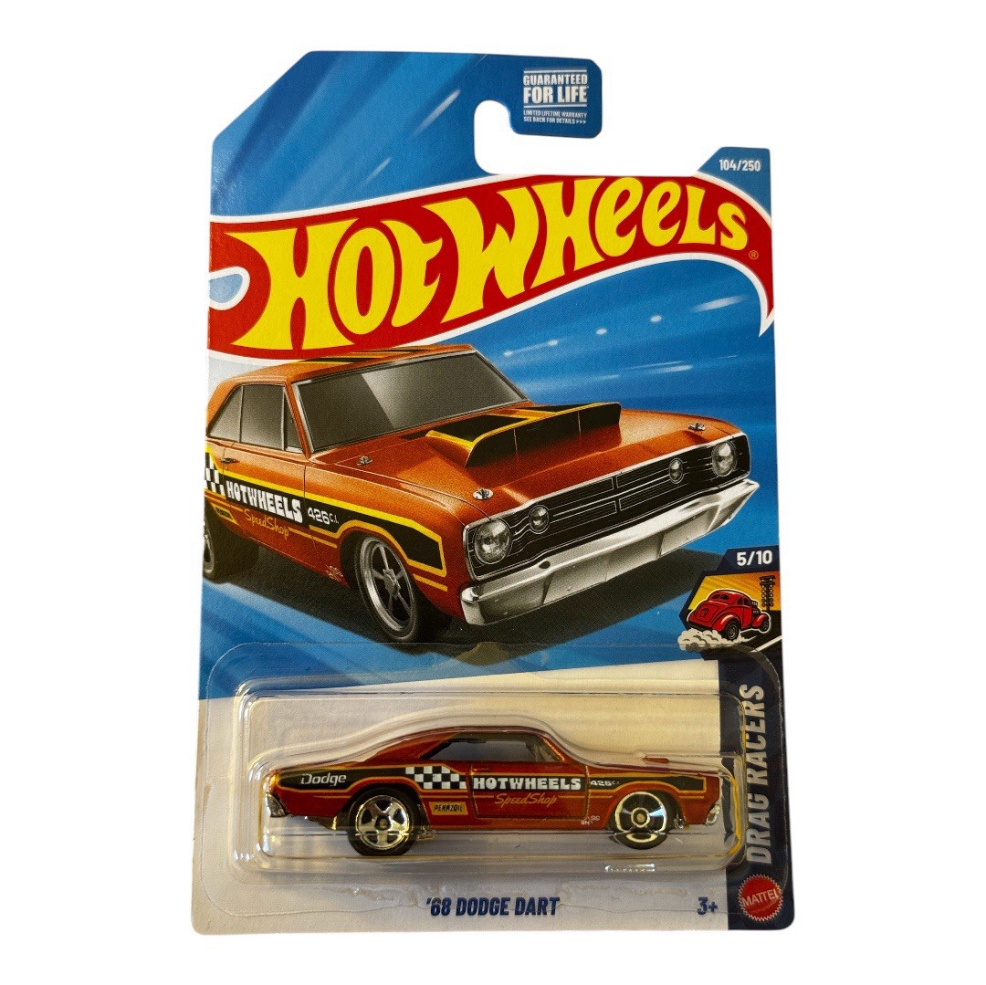 Hot Wheels 2026 HW Drag Racers Orange '68 Dodge Dart 104/250