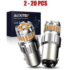 2-20x Auxito Yellow 1157 Amber Turn Led Lamp Lamp Signal Bulb Error Free 2f23 Ln 2-20x Auxito Yellow 1157 Amber Turn Led Lamp Lamp Signal Bulb Error Free 2f23 Ln