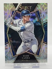 2022 Panini Select Premier Level #148 Mark Canha New York Mets Scope Prizm