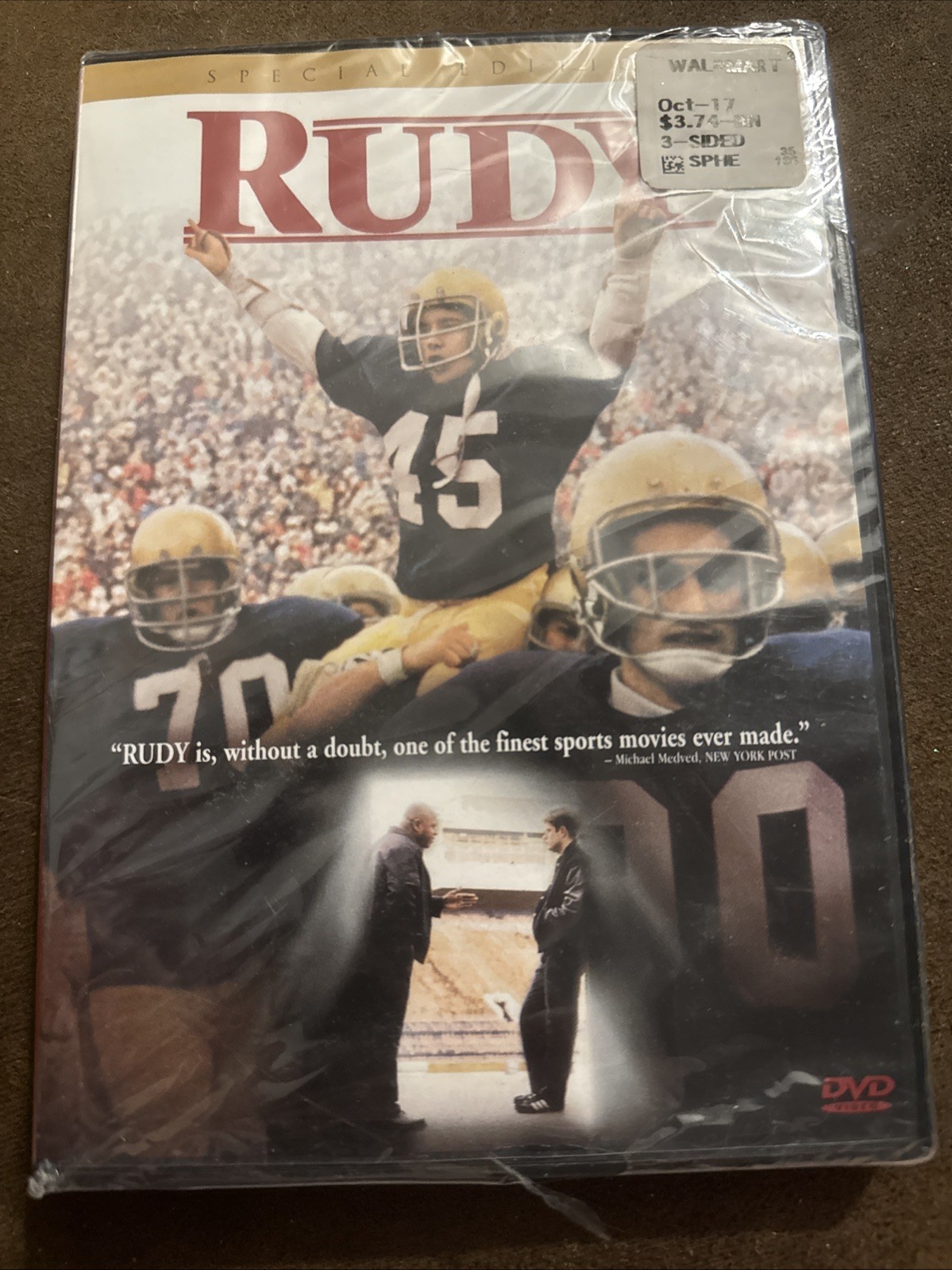 Rudy (DVD, Special Edition, Widescreen) - NEW SEALED Movie