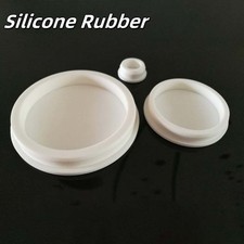 Biała 52-201mm Silikonowa guma Rura spustowa / kształtki Wtyczki żaluzyjne Końcówka Korek