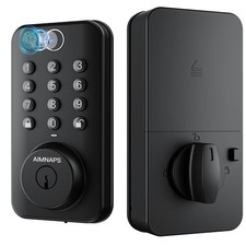 Smart Door Lock with Knob, Keyless Entry, Fingerprint Digital Auto Lock for F...