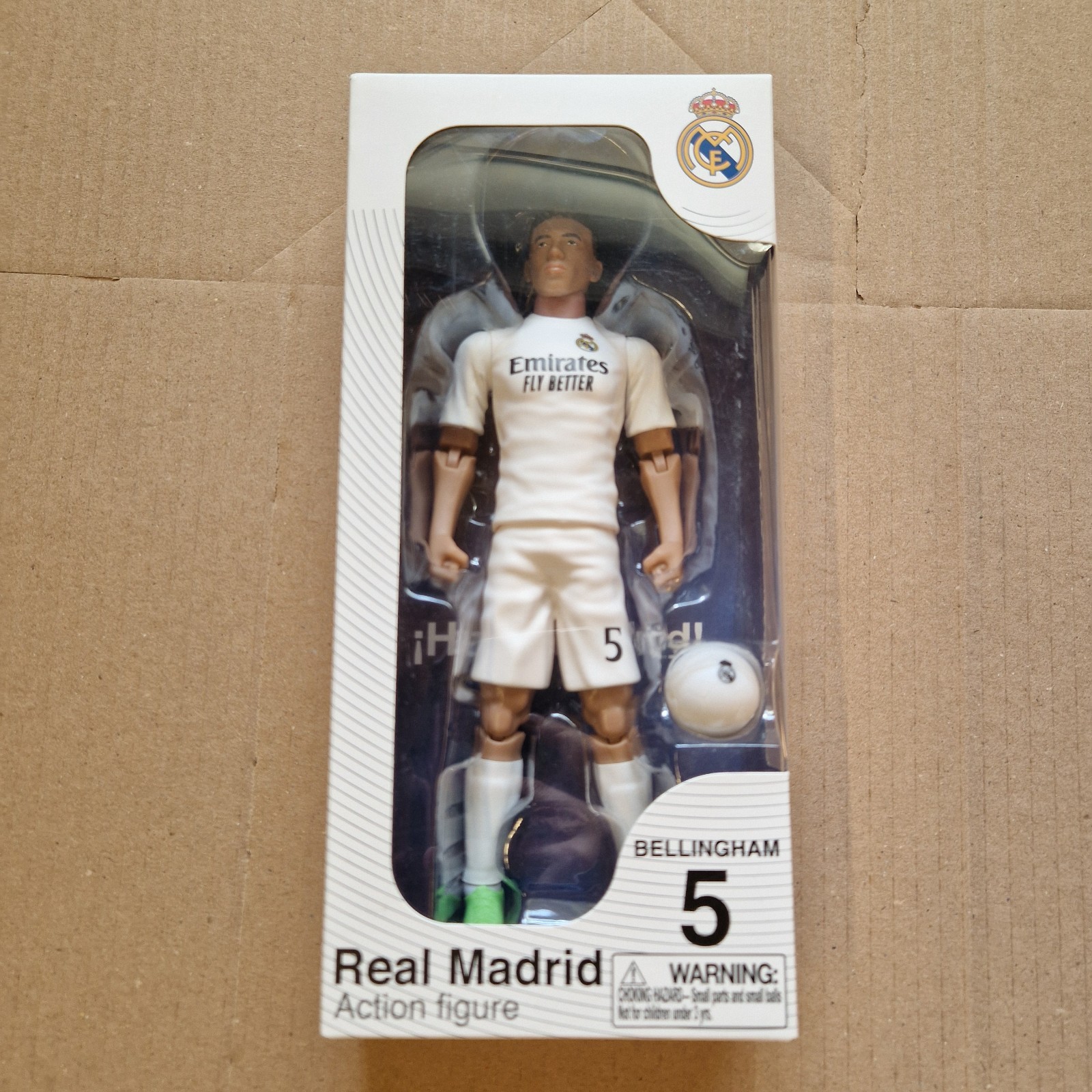 Football Real Madrid FC Jude Bellingham Action Figure 20cm - Fan Collectible