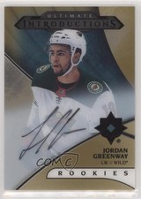 2018 Upper Deck Ultimate Collection Introductions Gold Jordan Greenway Auto 3h1