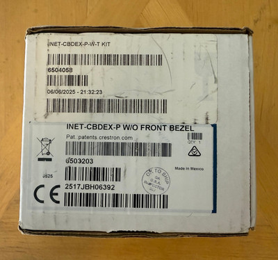 Crestron INET-CBDEX-P-W-T  KIT, Cameo Wireless Keypad, infiNET EX