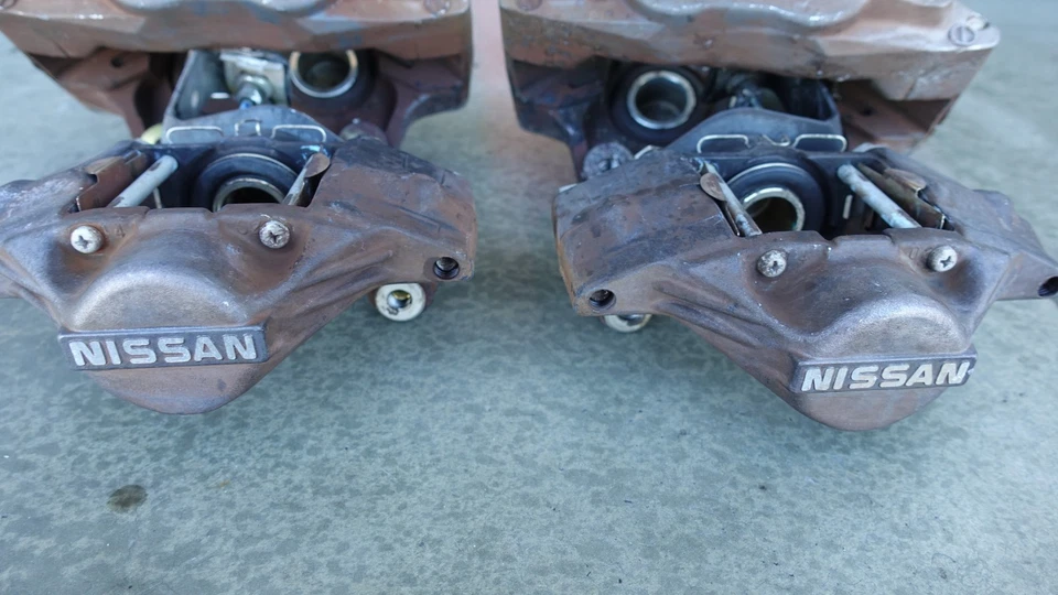 1990-1996 NISSAN 300ZX Z32 FAIRLADY FRONT REAR BRAKE CALIPERS Aluminum OEM - Image 2 of 4