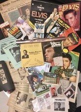 VTG Elvis Presley Memorabilia 1953-1979 Large Lot