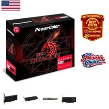 Compact AMD Radeon 550 Graphics Card - 2GB GDDR5, Ideal for Gaming Desktops