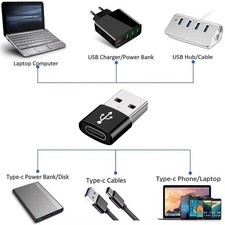 "USB 3.0 to Type-C OTG Adapter for iPhone 11 12 13 14 Pro Max, iPad, Samsung - T