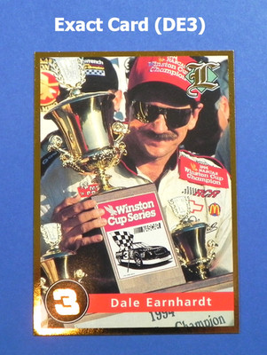DALE EARNHARDT Sr. 2001 Gold Foil LEGENDS Exact Card (DE3) ''Special Collectible''