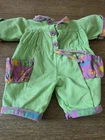 Vintage Cabbage Patch Kid coleco designer line jumpsuit outfit