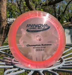 Innova super rare great condition 2015 Penned Flat Top Champion KATANA 171g