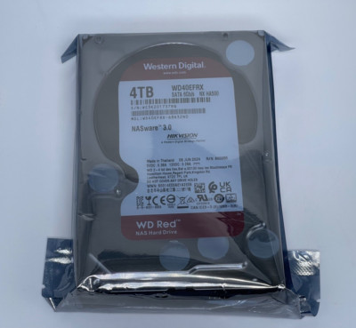 Western Digital WD40EFRX 4TB NAS HDD 3.5'' SATA 64MB 5400RPM Hard Drive