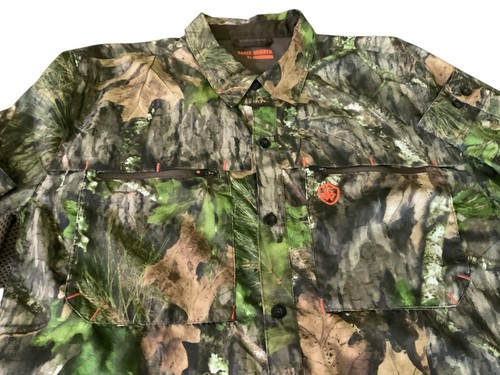 GameWinner LS Button Up Shirt XLarge Mossy Oak Obsession 2 BIG Pockets Vented - Picture 5 of 12
