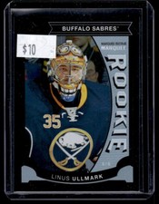 2015-16 O-Pee-Chee Update Black Foil Rookie Linus Ullmark RC /100 Buffalo Sabres