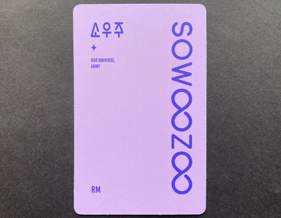 BTS-OFFICIAL 2021 MUSTER SOWOOZOO DVD PHOTO CARD RM | eBay