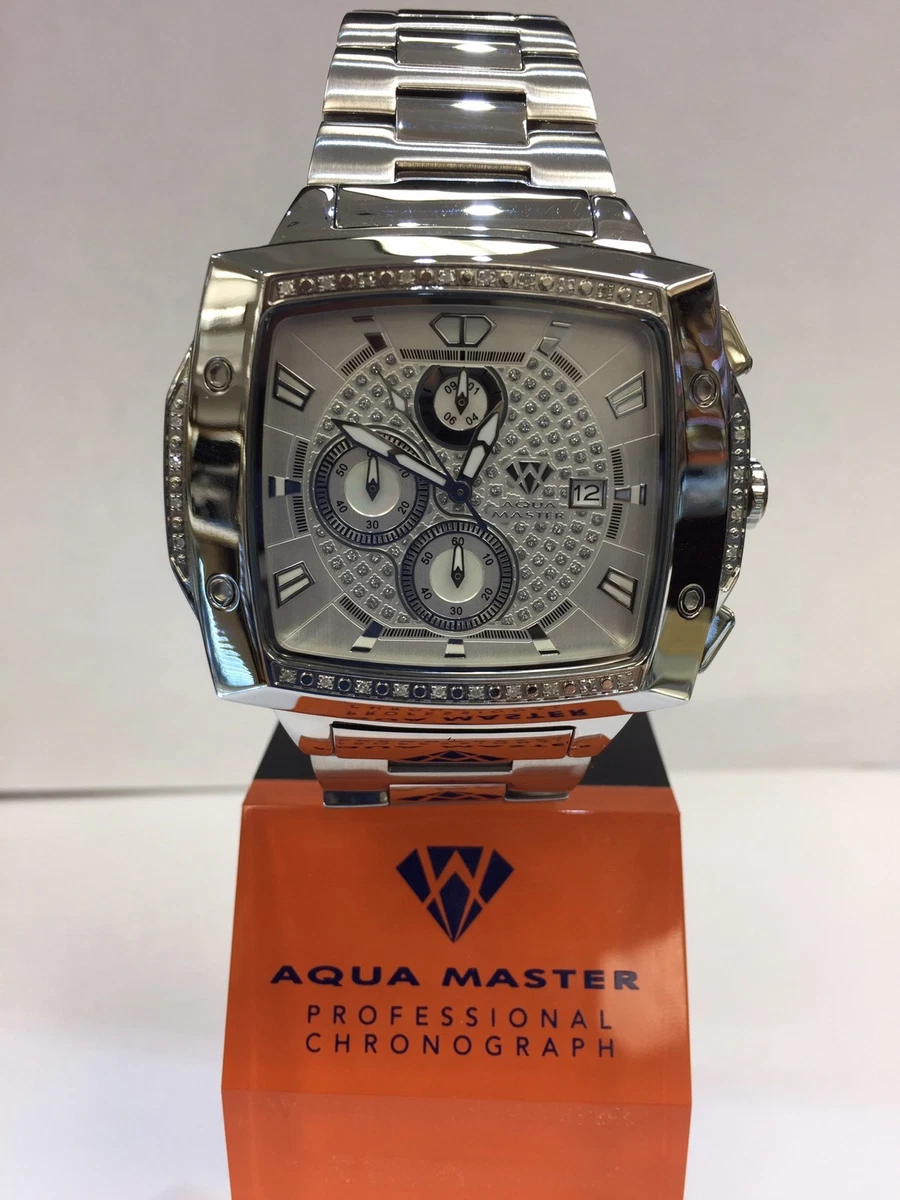 Aqua Master Wristwatches with Chronograph for sale | eBay