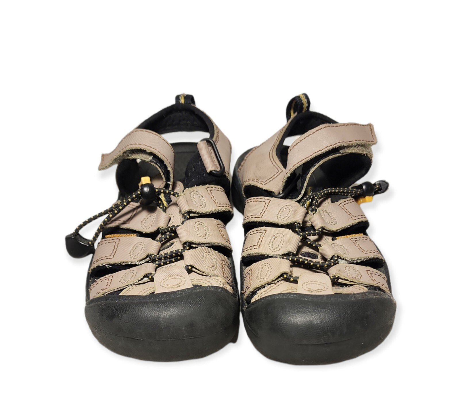 Keen Newport sandali impermeabili scarpa giovani bambini taglia 1 marrone nero escursionismo sport