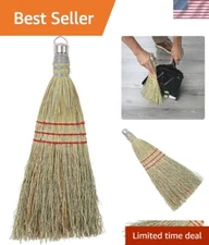 Lightweight Whisk Broom with High-Quality Stitching - Ideal for Safe Cleaning