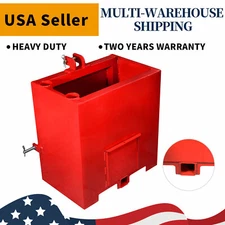 Ballast Box 3 Point Category 1 Tractor Loader 2" Hitches Quick Tach Attachment
